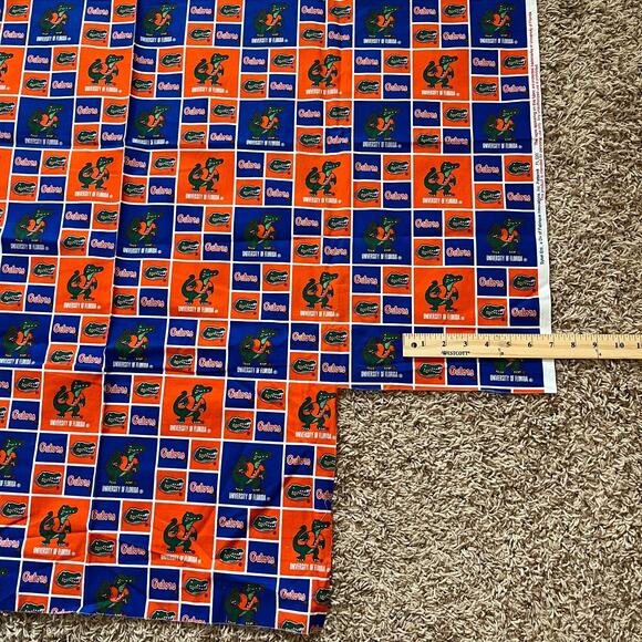 University of Florida Gators Fabric College size 72x42 Alumni Crafts‎ Arts DIY - Picture 6 of 7